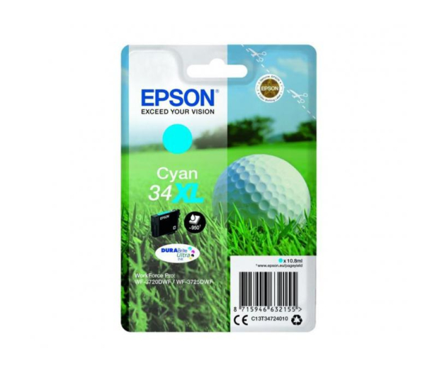 Epson T3472 cyan 950 str. - 367030 - zdjęcie